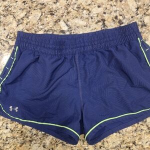 Under Armour Women's Blue Running Shorts Small